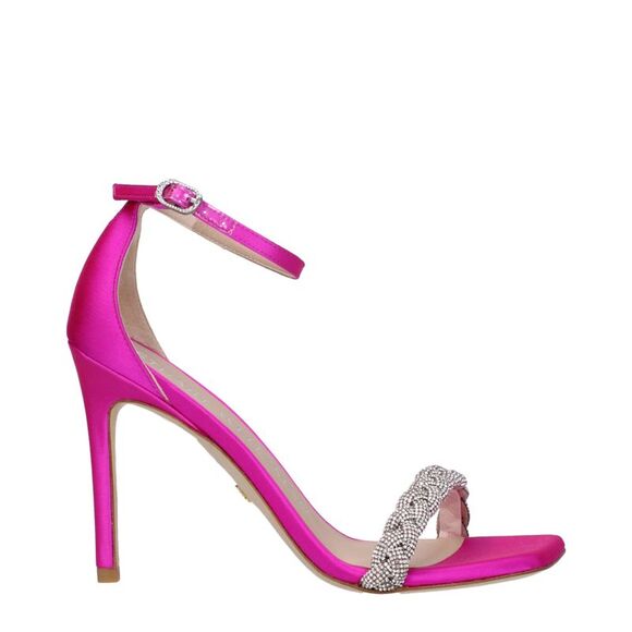 Stuart Weitzman Women Pink Sandals - Picture 1 of 5